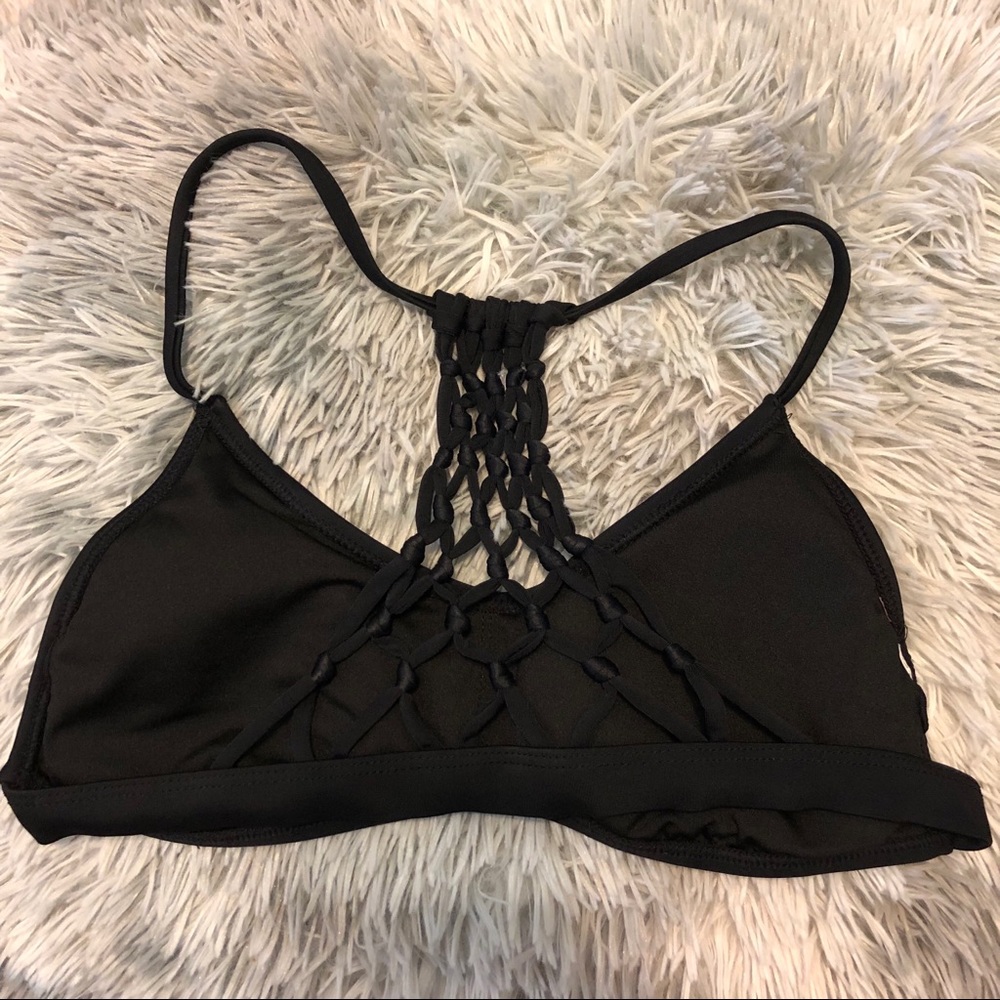 F21 Racer-back Bikini Top - Picture 2 of 2